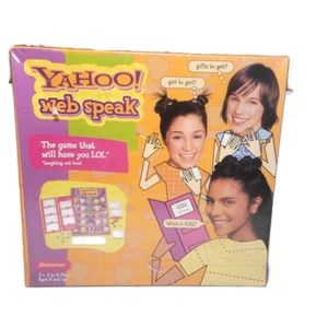 Yahoo Web Speak Game Pressman New in Box Sealed